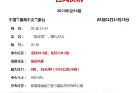 建国以来7月首次没台风，刚说完“森拉克”来了图片