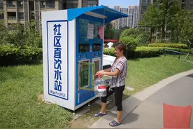 郑州一小区新换的直饮水站竟是“三无”产品？图片