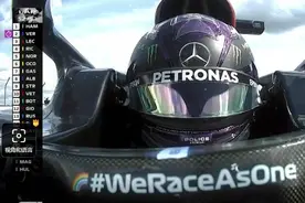 F1英国站：梅奔两车最后时刻相继爆胎，汉密尔顿坚持冲线夺冠图片