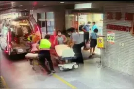 妇人爬上火车站惨遭2.5万伏高压电击 全身90%灼伤命危图片
