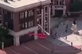 直升机开到小区“接客”？居民：没打过招呼，危险又扰民图片