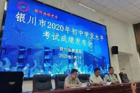 银川市中考成绩最低分数线发布图片