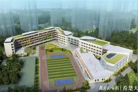 汉阳区钟家村实验小学今年9月启用新校区，开学后新增8个教学班图片