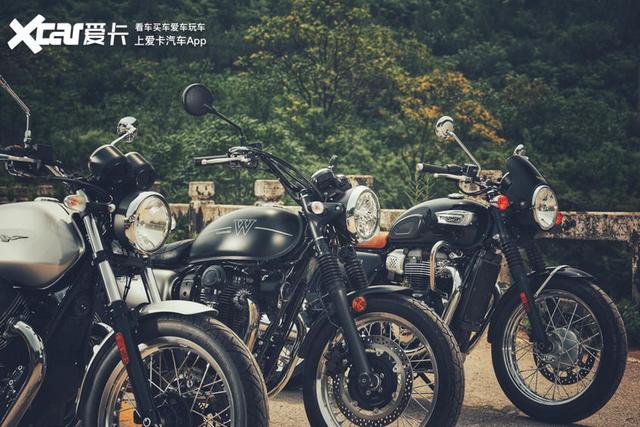 凯旋T100/川崎W800/摩托古兹V7 经典复古摩托车大比拼