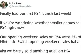 独立游戏发行商抱怨发行PS4版本难以收回移植成本图片