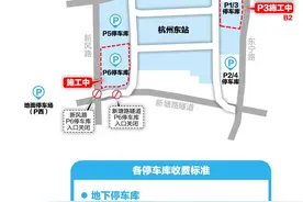 最近去杭州火车东站停车有点复杂？宝藏停车示意图和攻略来了图片