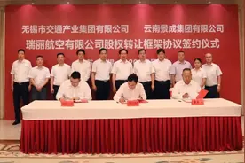 无锡政府拟控股瑞丽航空，疫情加速民航重组潮图片
