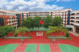 环境育人，郑州市金水区让校园靓起来图片