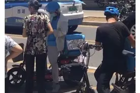 外卖现送餐新工种！大妈的服务体验下？图片