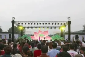 四川中江：南山荷花开 美景美食迎客来图片