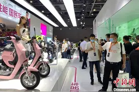 华南国际电动车展在穗举行 助企业开拓华南市场图片