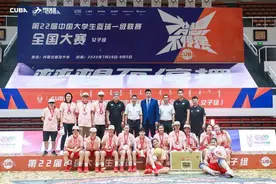 北师大女篮加冕CUBA冠军图片