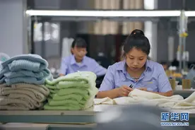 河北清河：羊绒企业赶订单忙生产图片
