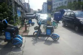 东莞整治违规投放共享电动自行车，你家附近还有吗？图片