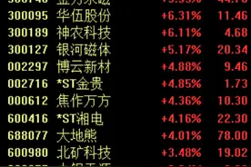 稀土永磁概念逆市走强，机构认为相关板块值得长期关注丨牛熊眼图片