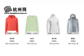 高温依旧在！防晒衣怎么选？H&M、迪卡侬标识标牌不规范 购买时要当心图片