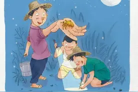 【方寸毫墨】摸知了猴图片