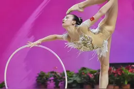 艺术体操——东京奥运会模拟赛举行图片