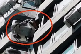 事发沈阳！空调工人扳手从8楼砸中路人脑门，入颅2厘米图片