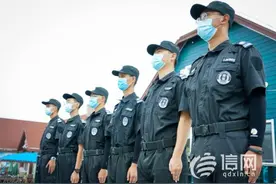 每天巡逻3万多步 金沙滩啤酒城安保增设疫情防控组图片