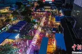 广州潮墟创意市集开张 点亮广州夜经济图片