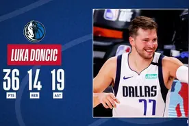 东契奇一成就超越“魔术师”，成NBA最年轻三双王图片