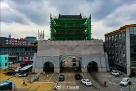 沈阳 抚近门、怀远门“穿新衣”图片