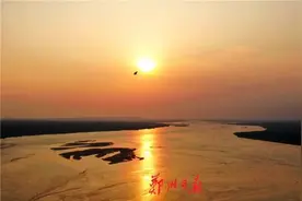 黄河水流量大了，为何郑州市区河道里水却少了？图片