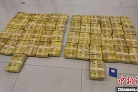 云南普洱警方连破两起毒品大案 缴毒64.65公斤图片