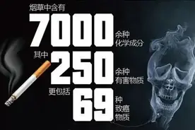 烟草燃烧时都有些什么？看完马上戒烟图片