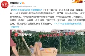木匠爷爷回应为孙子做螳螂车：干了一辈子活，闲不下来图片