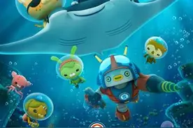 《海底小纵队》首部大电影曝海报预告图片