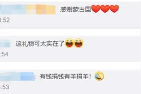 蒙古3万只“小肥羊”捐赠程序正式启动，将分批移交还得隔离30天图片