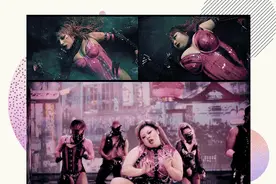 身高158体重200斤的美人“貂蝉”来了图片