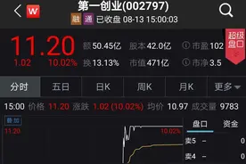 一则消息牵出涨停板！第一创业与首创证券要合并？两家公司回应来了图片