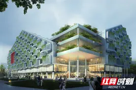 湖南省建科院设计项目腾讯双创社区主体结构顺利封顶图片
