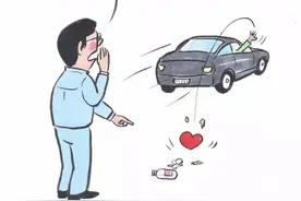 向车外丢掷矿泉水瓶，这名车主不到15分钟就被逮住处罚图片