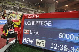 刷新尘封16年的男子5000米跑世界纪录，来看看切普特盖多快多神奇图片