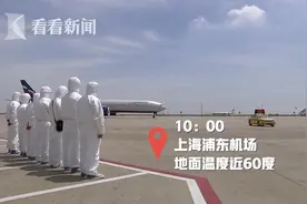 致敬！高温天，他们守护着上海疫情防控闭环图片