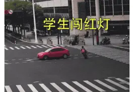 骑电动车闯红灯被撞飞，全责！还要承担修车费图片