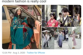 成都街拍爆红推特！汉服成主力军引争议？被误解的中国风：就喜欢你们没见过世面的样子图片