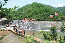 濯足白水洋图片