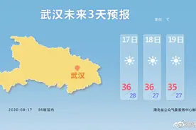 预计今起三天武汉最高温37℃图片