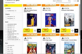澳洲零售商曝多款PS5实体游戏封面 3A游戏售价约493元图片