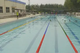 潍坊青州市：高温难耐 游泳池里享清凉图片
