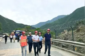 危险！这段国道还在抢通中图片