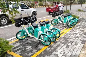 贵州大数据城管理办公室在园区内增设14个共享单车投放点图片