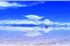 美丽的“天空之镜”图片