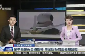 华商报 大风视频：家中摄像头自动旋转  单亲妈妈发现疑被监控视频封面