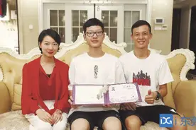 今年东莞首份清华大学录取通知书到了！暖男“学霸”未来想在清华当教授图片